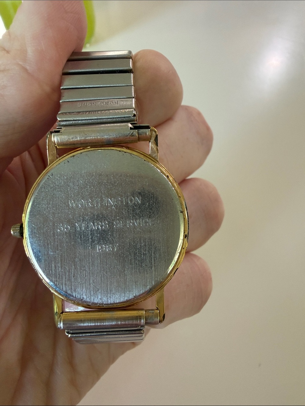 Omega Gold-Tone Men's Vintage Watch with Cream Dial - Picture 3 of 5